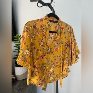 Zara floral top